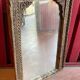 Miroir en bois de Teck 18éme, Inde Rajasthan