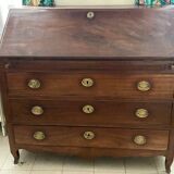 Chest of drawers, secretary desk with 3 drawers