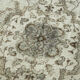 Handmade hi-low pile anatolian 1980s 159 cm x 278 cm grey rug