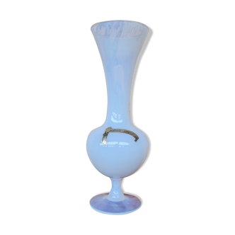 Vase soliflore en opaline florentine