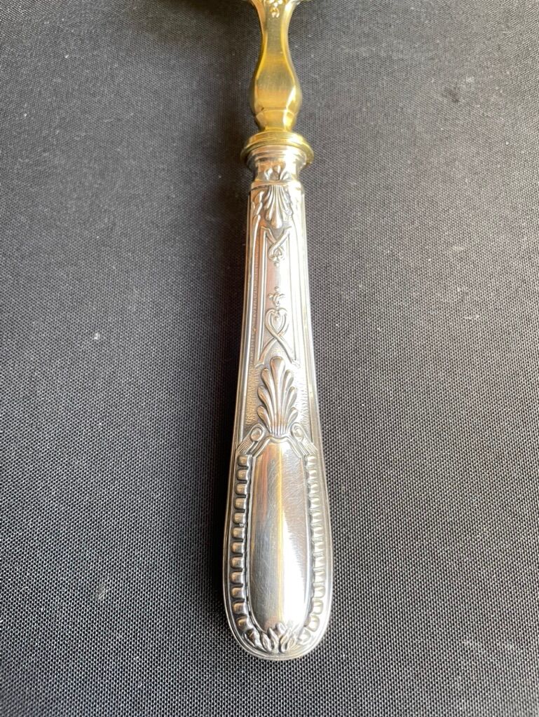Pie shovel in box - Silver 925 - France - Early twentieth century