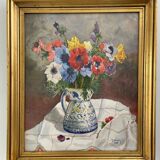 Painting anemones Still Life
