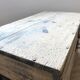 Old wooden trunk tool box