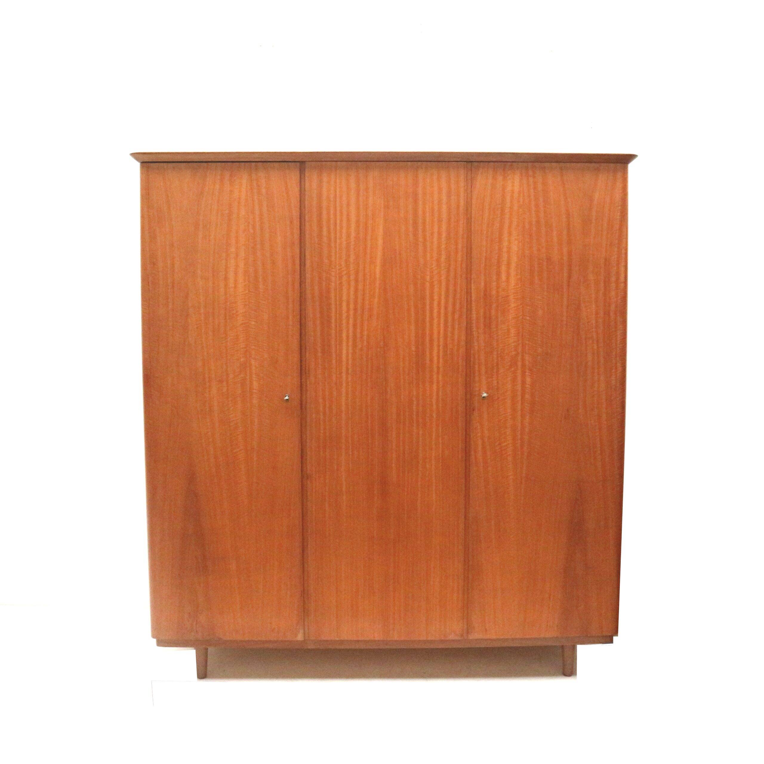 Vintage 3-door wardrobe from the 60s/70s