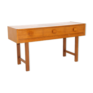 commode basse en teck,
