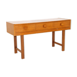 Commode basse en teck, Suède, 1960