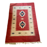 Kilim ethnique en laine