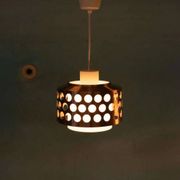 Suspension d'époque spatiale années 60/70, suspension lumineuse suédoise