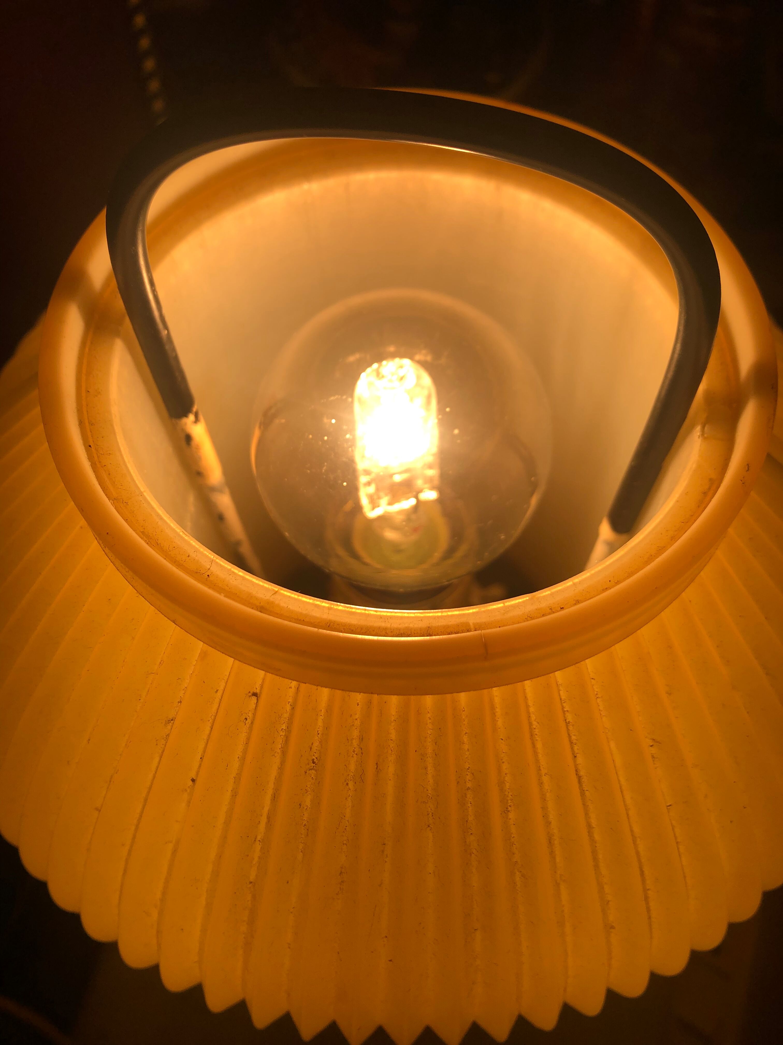 Bedside lamp Rispal tripod 50s