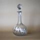 vintage carafe, crystal wine carafe, decanter, bar
