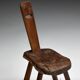 Alpine Folk Art Chair, France, 19th Century