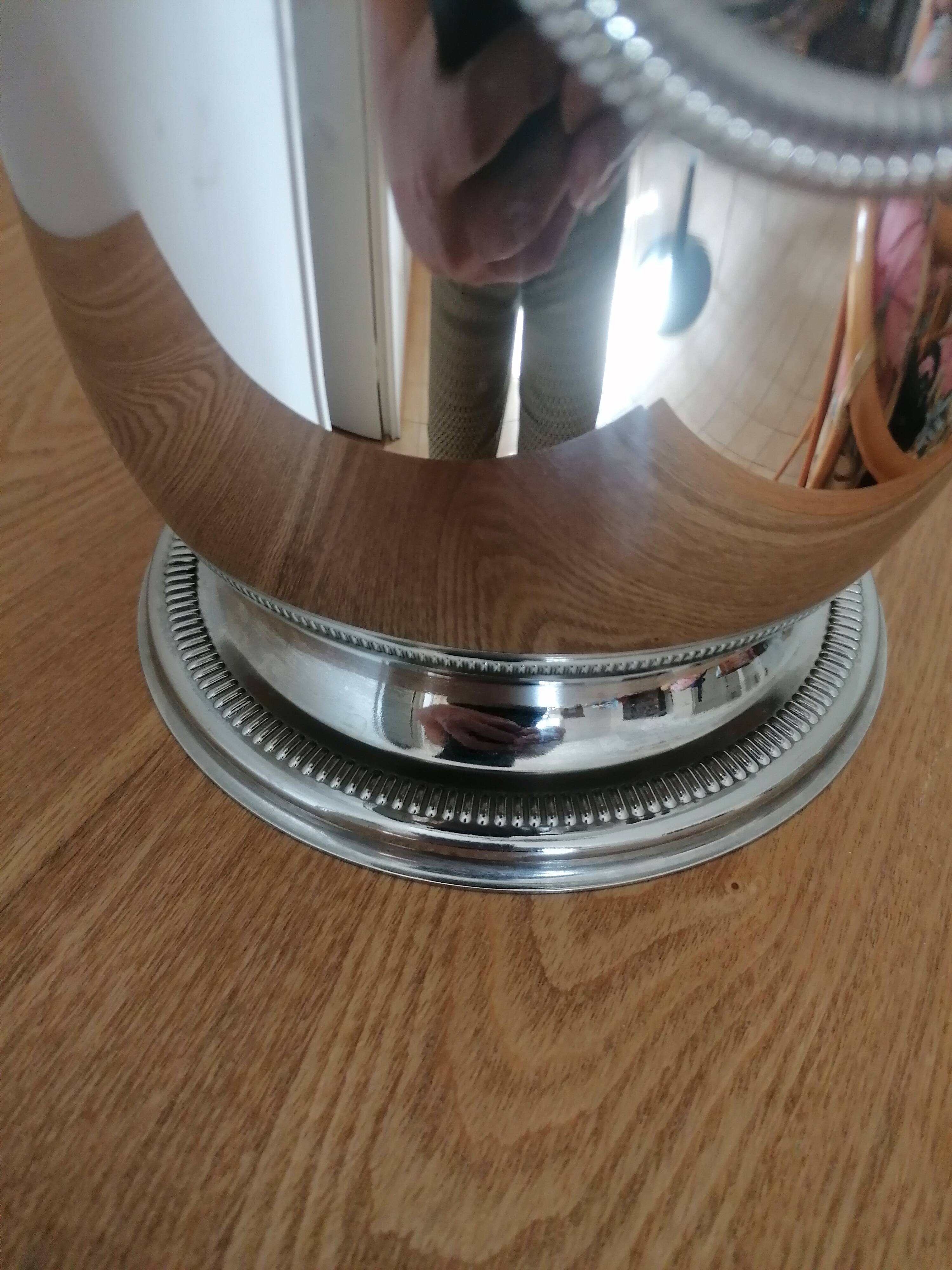 Champagne bucket Jean Couzon stainless steel 18/10