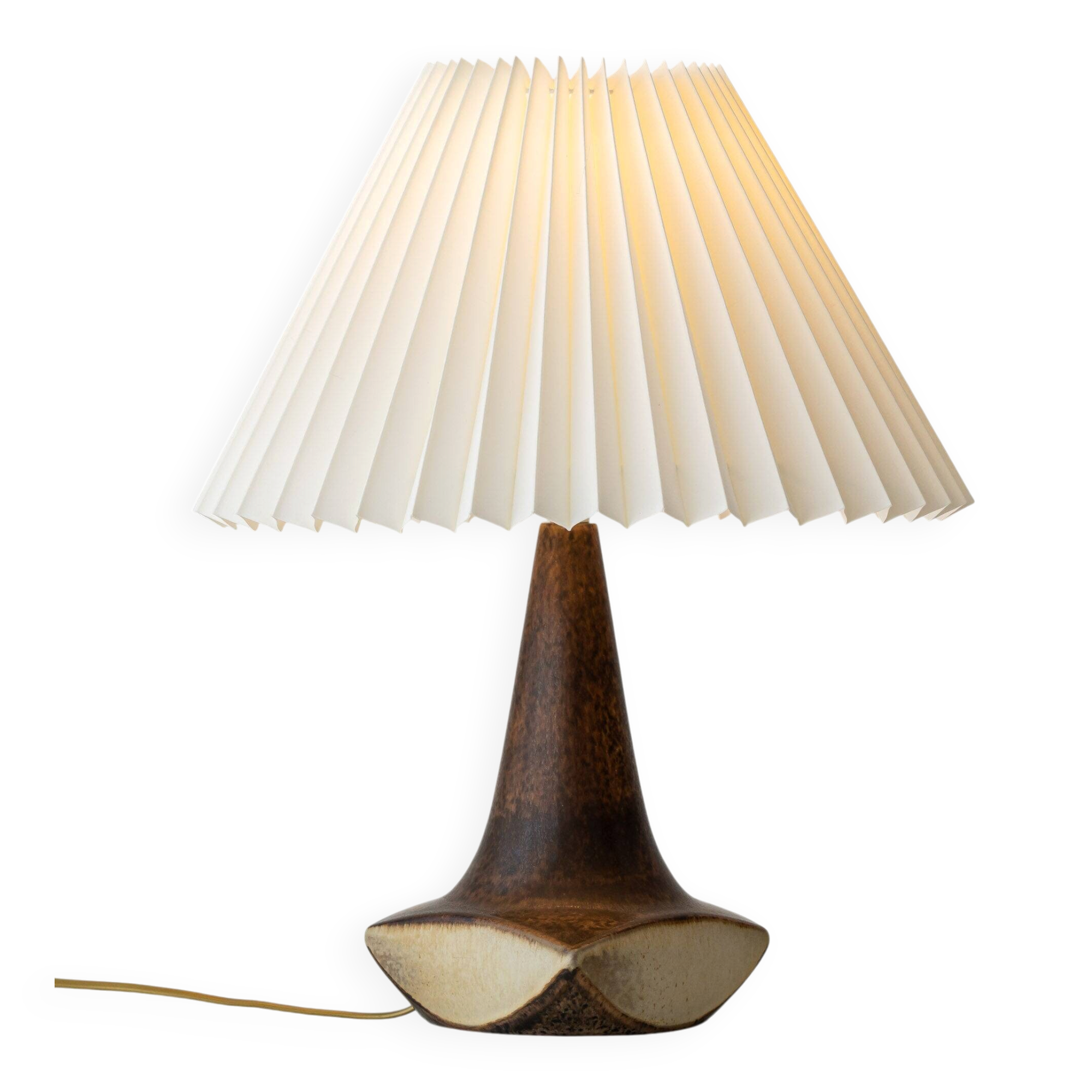 Danish Modern Stoneware Table Lamp by Michael Andersen, Marianne Starck, 1960s