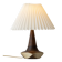 Danish Modern Stoneware Table Lamp by Michael Andersen, Marianne Starck, 1960s
