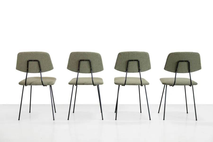 Ensemble de 4 chaises Rudolf Wolf pour Elsrijk