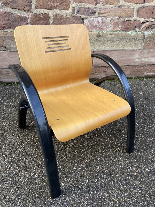 Paire de fauteuils Lounge Design vintage