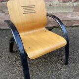 Pair of vintage Design Lounge armchairs