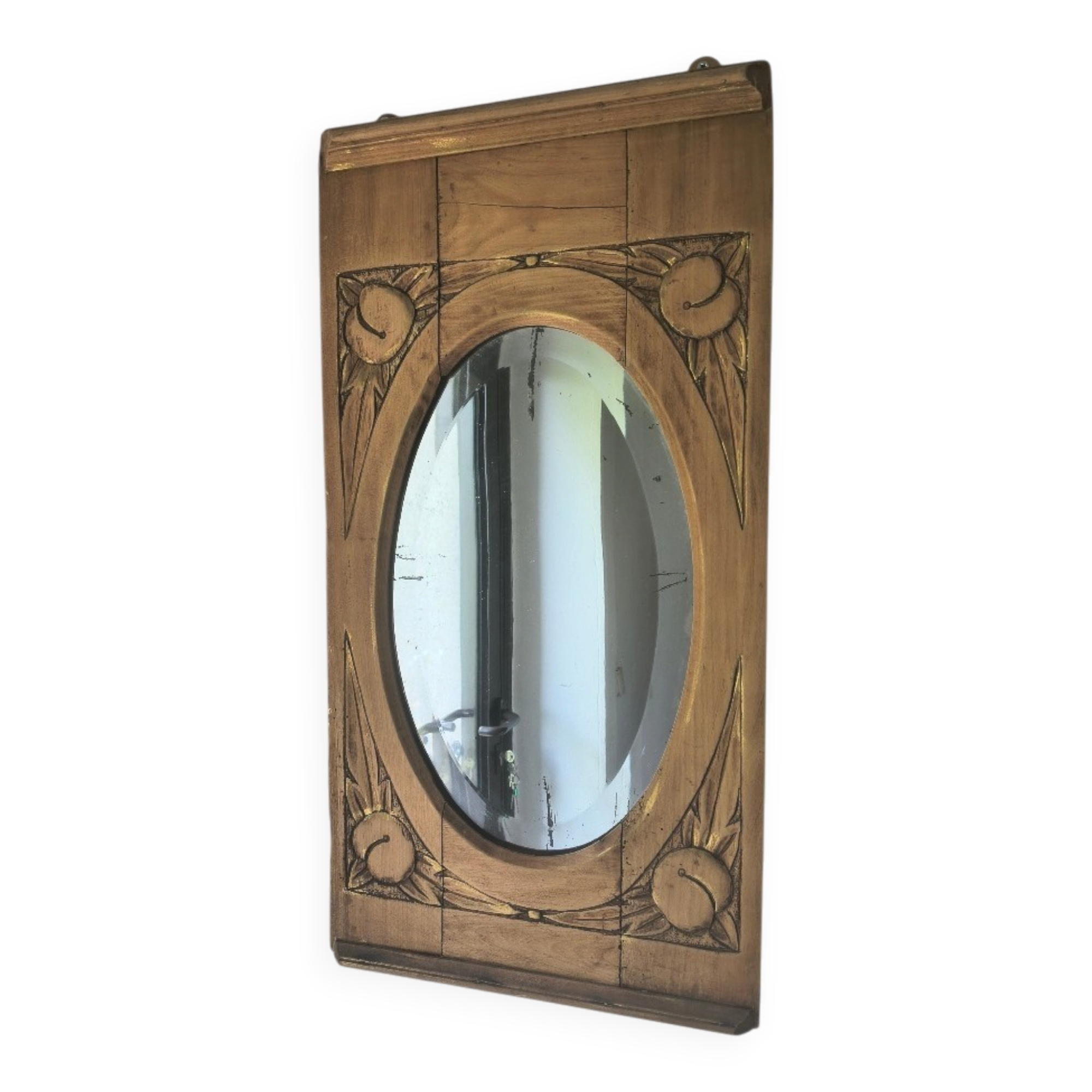 Antique Art Deco mirror
