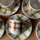6 Scottish coffee or tea cups Moulin des Loups