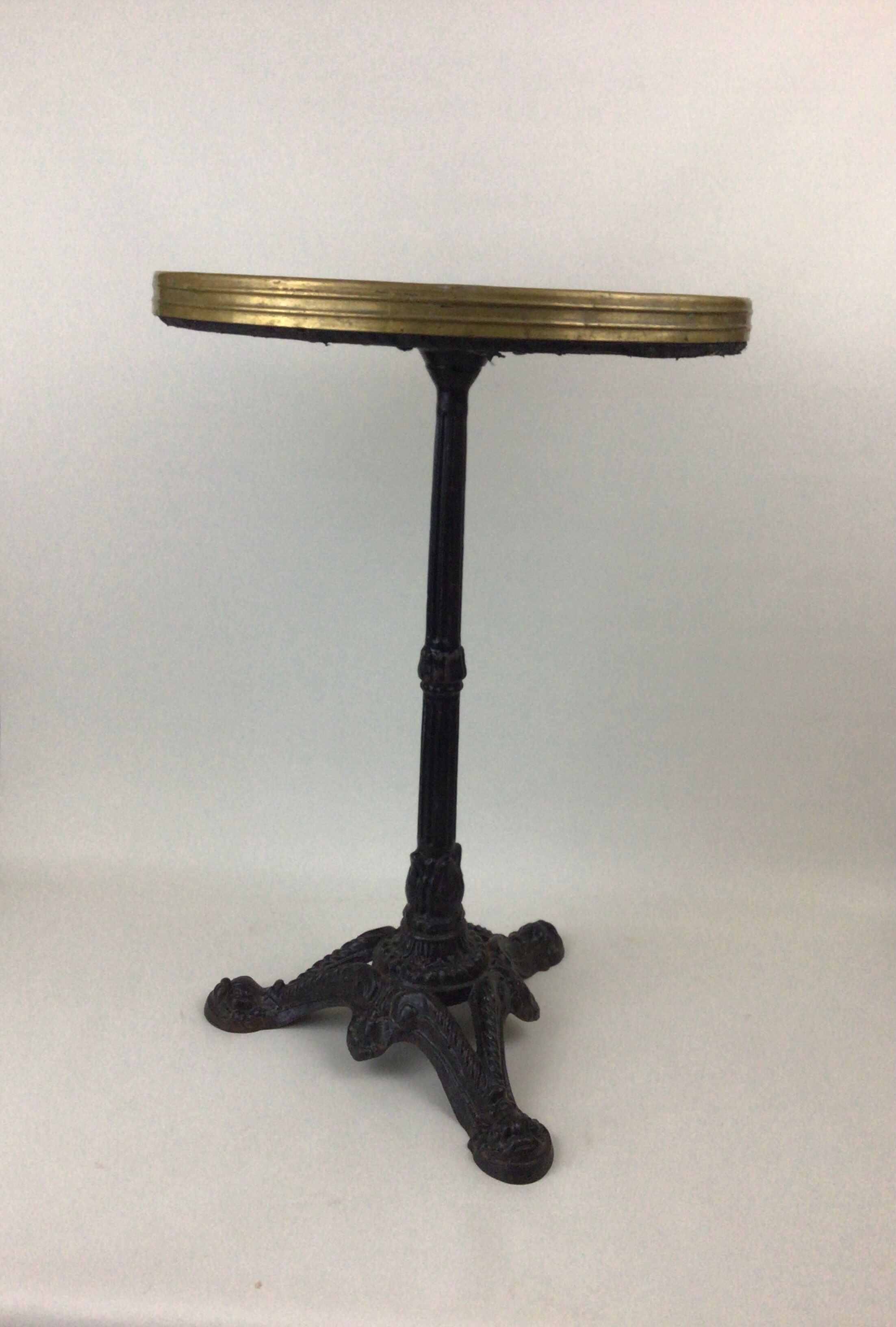 Bistro table cast iron legs