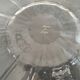Daum Nancy Crystal cup and tray service, Ducal model, gold combed