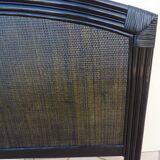 Rattan headboard