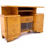 Art Deco chest of drawers, perfect for a TV, Poland, mid-20th century.