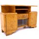 Commode Art Déco, parfaite pour une télévision, Pologne, milieu du 20e siècle.