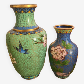 2 vases chinois