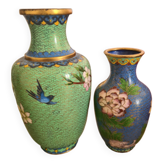 2 vases chinois