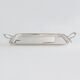 Large silver-plated service tray in Phoenix Louis XVI style.