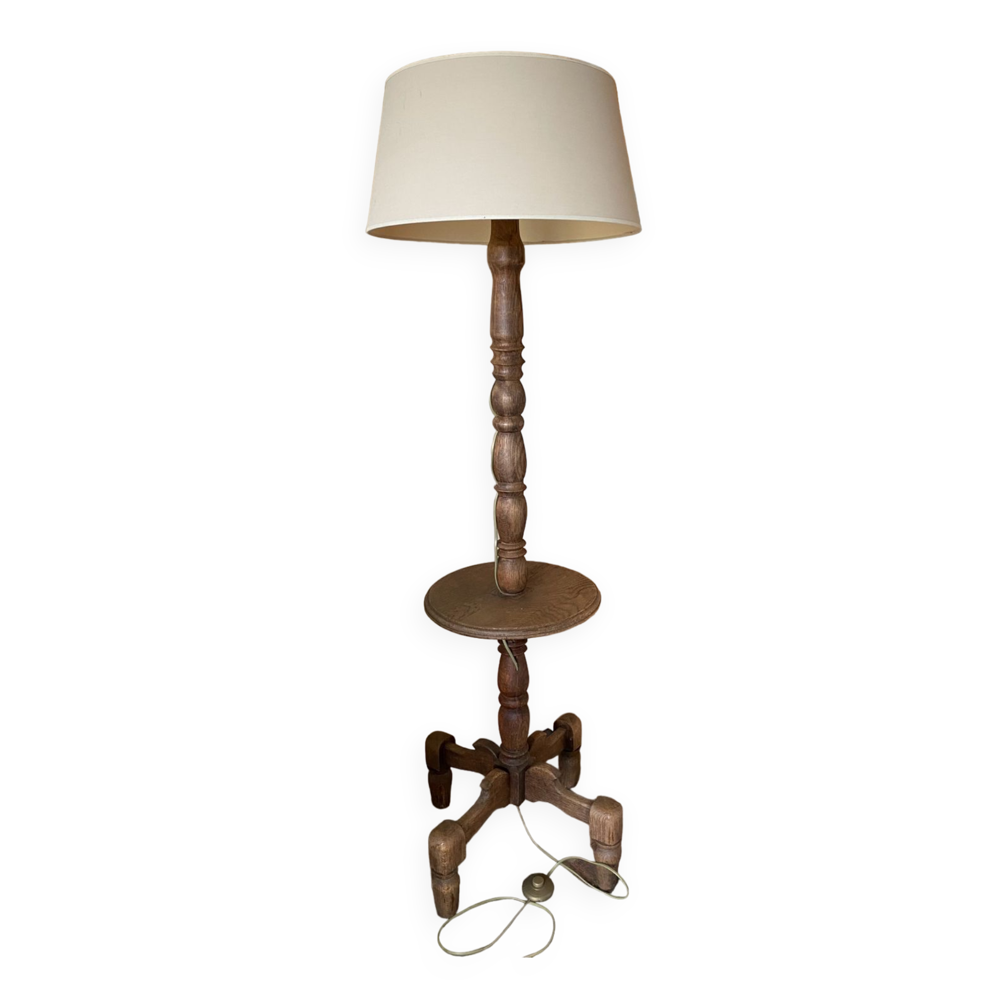 Vintage reading floor lamp