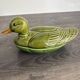 Vintage porcelain duck terrine
