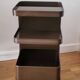 Marc Held trolley on wheels for Prisunic in brown plastic 1970 Space Age Vintage