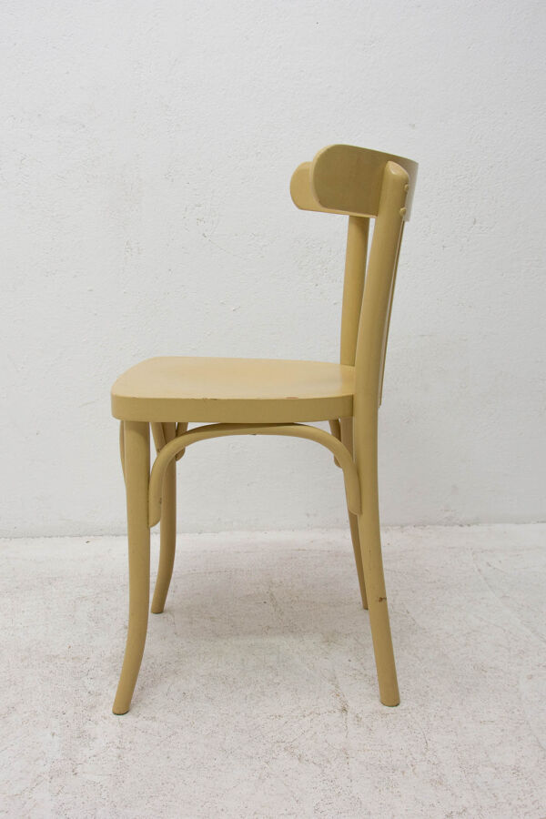 Chaise En Bois Plié De Thonet, Années 1950