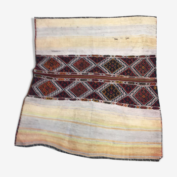 Turc kilim 135x120 cm carré tribal