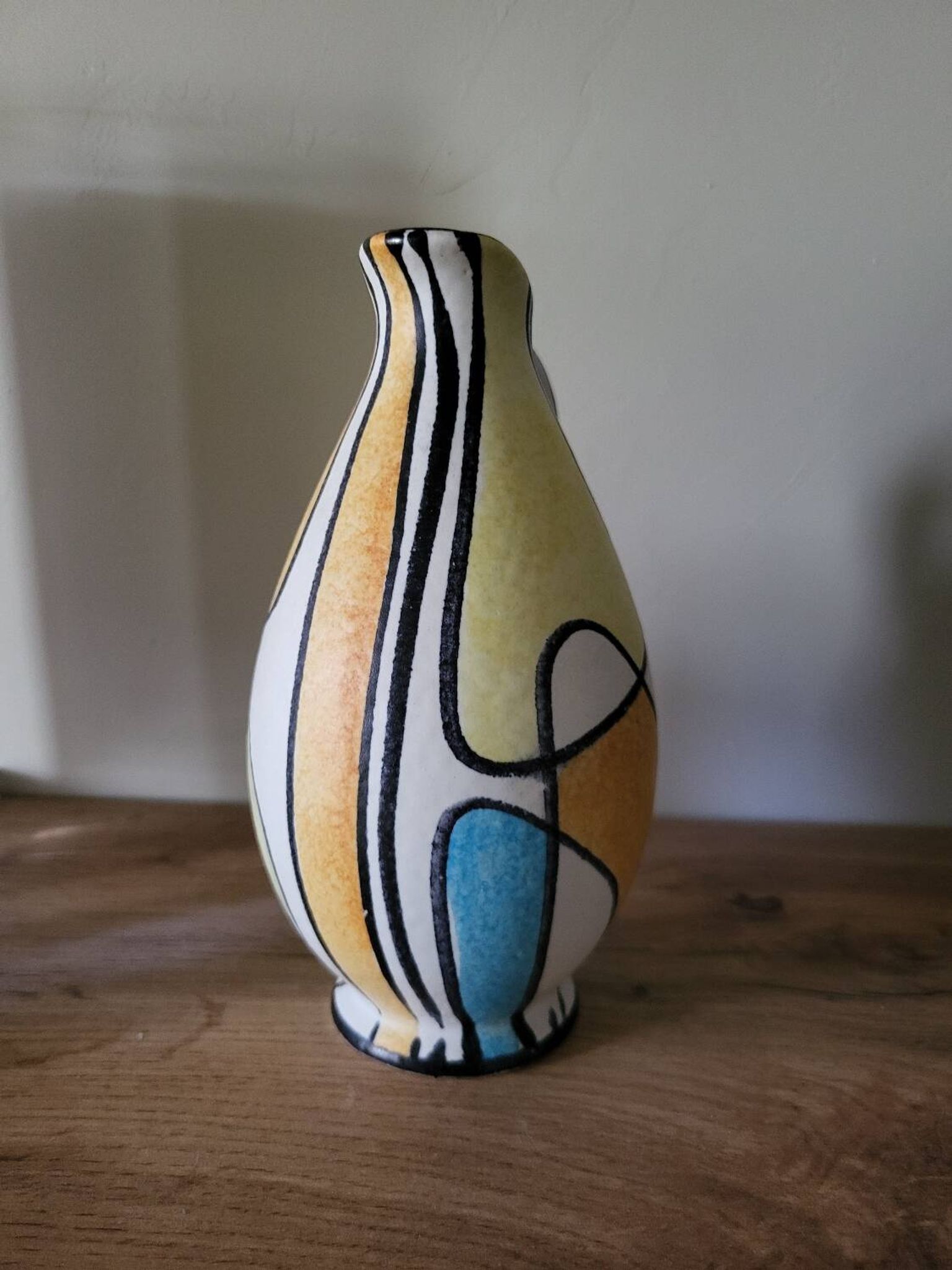 Ceramic vase model Haiti. Bay Keramik/Germany 1950s.