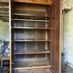 Antique Louis-Philippe wardrobe in walnut burl