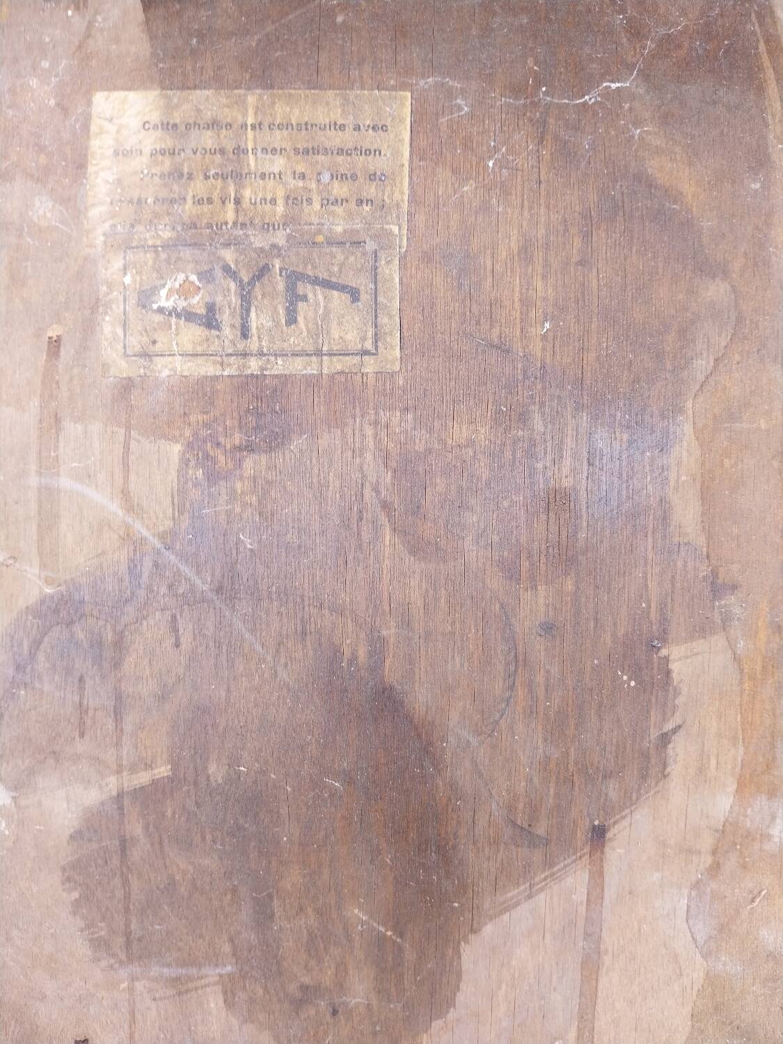 Pair of Luterma bistro chairs