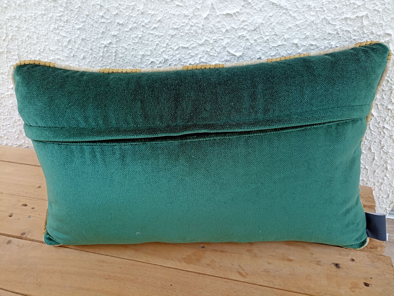 Set of 2 cushions "velvet" 40x40cm / 50x30cm