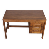 Vintage wooden desk from the 1970s