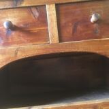 Pitch pine tiered desk