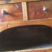 Bureau à gradins en pitchpin