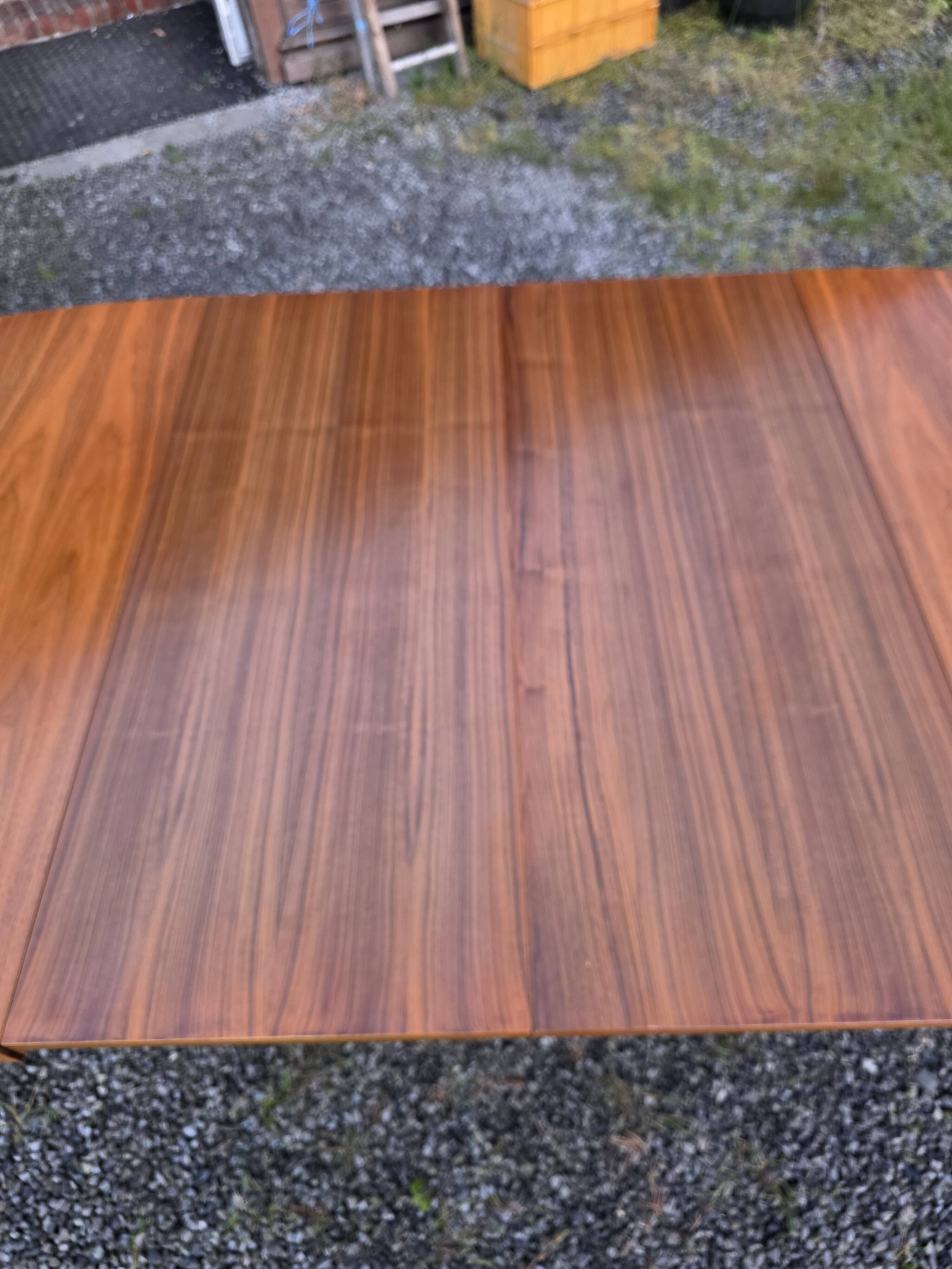 Baumann extendable table in teak from the 1960s (2 extensions)
