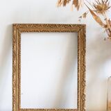 Old gilded frame