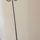 Chrome coat rack
