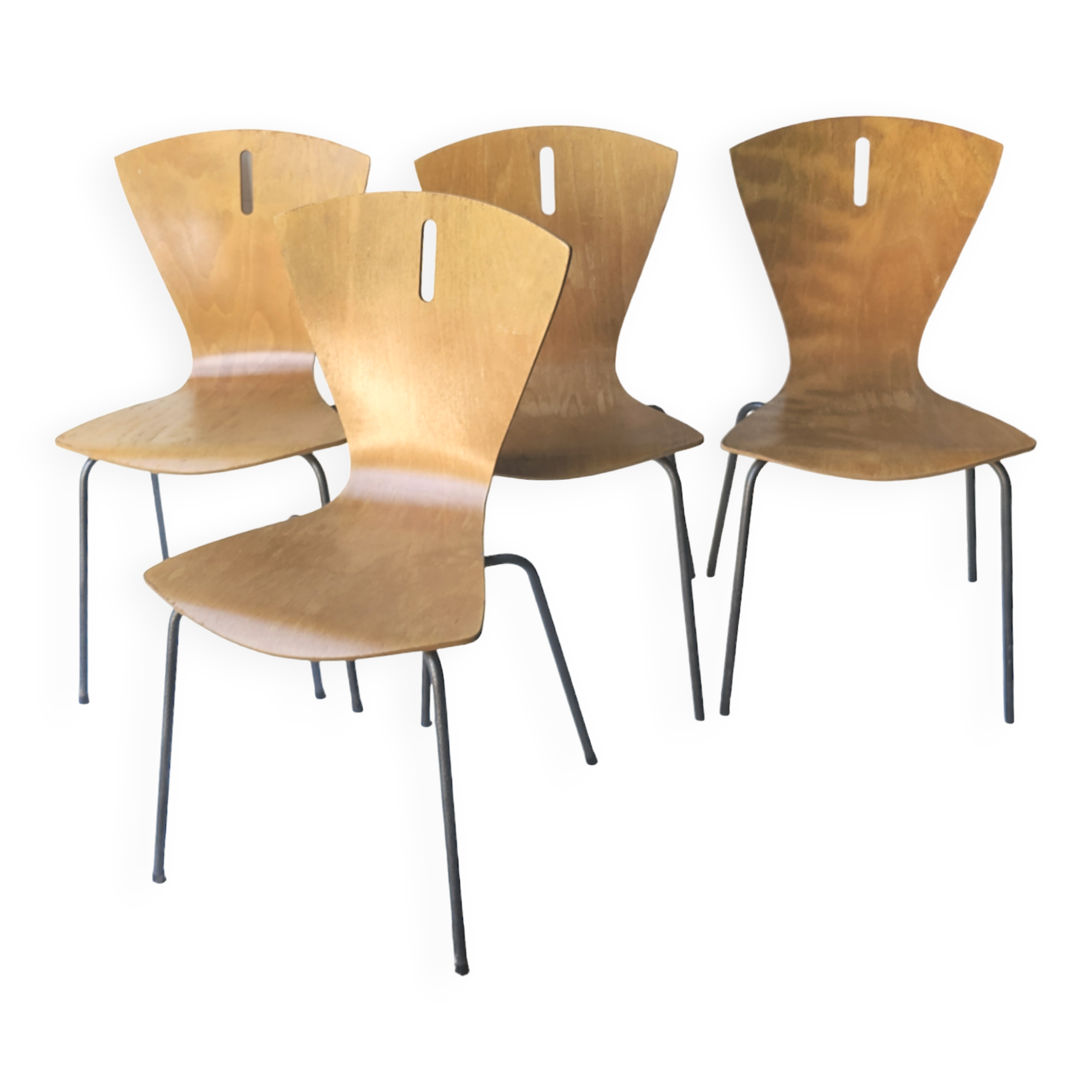 Chaises design scandinave années 60/70