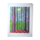 Lithographie de David Hockney signée et numérotée