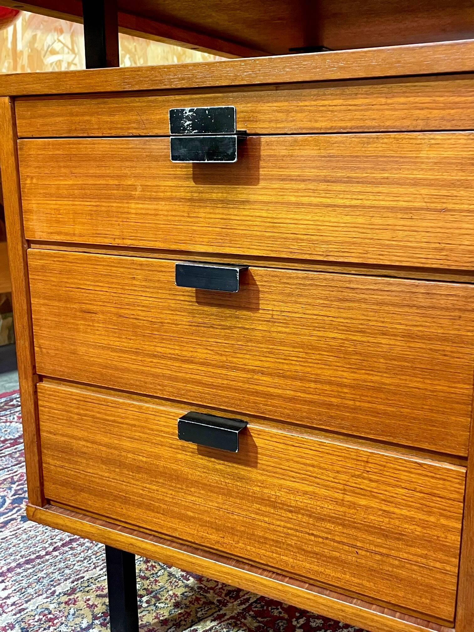 Bureau vintage par Jacques Hitier années 50