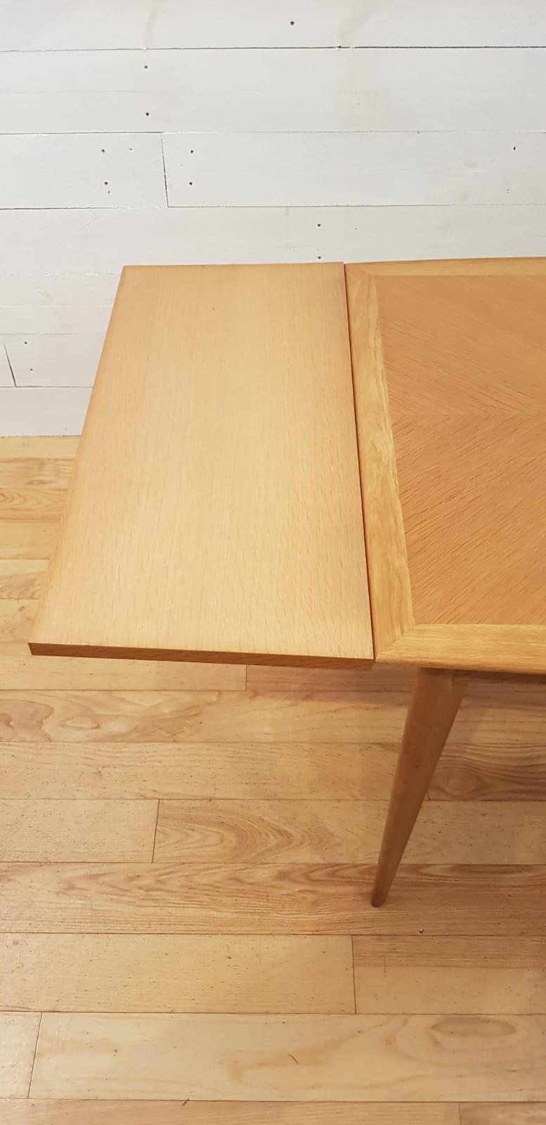 Table expandable oak vintage, 1950